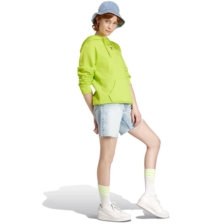 Hanorac Adidas HOODIE XS Verde deschis Femei photo 4